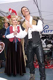Ali Kahn und Iris Steiner werden als Ali I. und Iris I. Faschingsgeschichte schreiben in 2005 ( (Foto: Martin schmitz)
